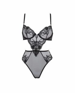 Best deal 🥰 Bluebella - US Marseille Wired Bodysuit Black 🎁 -Deals collections Store unnamed file 1000