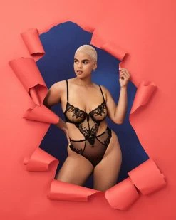Best deal 🥰 Bluebella - US Marseille Wired Bodysuit Black 🎁 -Deals collections Store unnamed file 1002