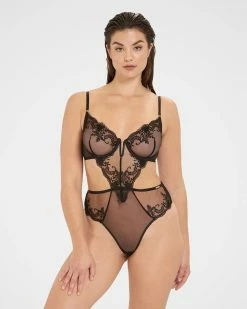 Best deal 🥰 Bluebella - US Marseille Wired Bodysuit Black 🎁 -Deals collections Store unnamed file 1003