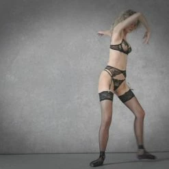 Best Pirce 🛒 Bluebella - US Plain Leg/Lace Top Stockings Black 🧨 -Deals collections Store unnamed file 1014