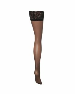 Best Pirce 🛒 Bluebella - US Plain Leg/Lace Top Stockings Black 🧨 -Deals collections Store unnamed file 1018