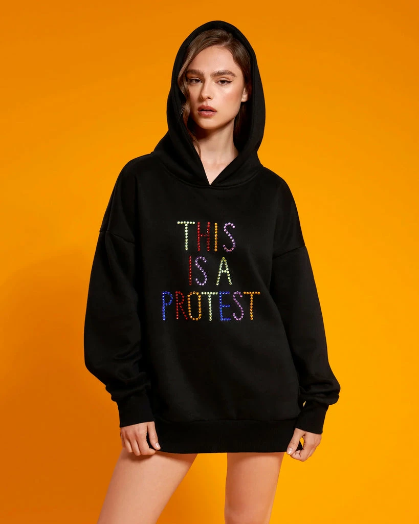 Best Sale β Bluebella - US BB X Ashish This Is A Protest Hoodie π 1 Best Sale β Bluebella - US BB X Ashish This Is A Protest Hoodie π