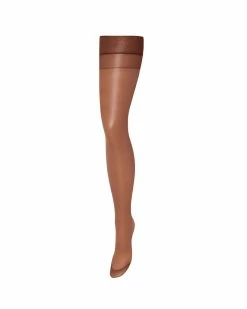 Wholesale 🥰 Bluebella - US Plain Leg/Plain Top Stockings Caramel 👏 -Deals collections Store unnamed file 1102