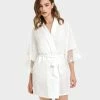 Cheap ❤️ Bluebella - US Marseille Luxury Satin Kimono White 😀