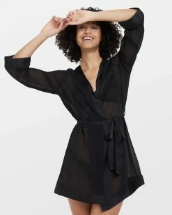 Promo 🎁 Bluebella - US Chiffon Kimono Black 🌟