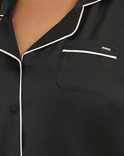 Top 10 🛒 Bluebella - US Abigail 👕 Shirt And Short Set Black/Pale Pink 😉 -Deals collections Store unnamed file 1290