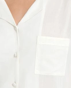 Best Pirce 👍 Bluebella - US Tarcon Eco Viscose Long Pajama Set White ⭐ -Deals collections Store unnamed file 1315