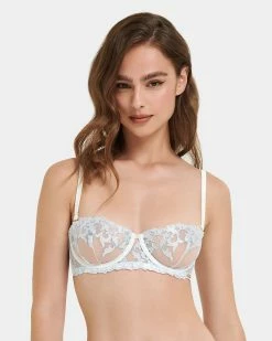 Best Pirce 😉 Bluebella - US Gabriella Bra White/Blue Topaz 🎁