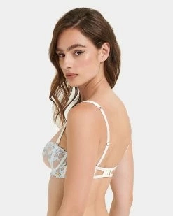 Best Pirce 😉 Bluebella - US Gabriella Bra White/Blue Topaz 🎁 -Deals collections Store unnamed file 174