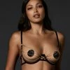 Budget ✨ Bluebella - US Oriana Open Bra Black/Gold ❤️