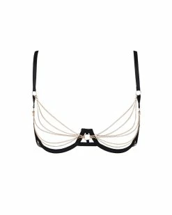 Budget ✨ Bluebella - US Oriana Open Bra Black/Gold ❤️ -Deals collections Store unnamed file 244