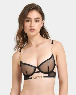 Flash Sale ⭐ Bluebella - US Calypso Bra Black/Gold ❤️