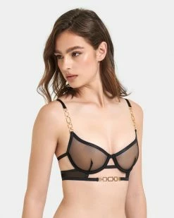 Flash Sale ⭐ Bluebella - US Calypso Bra Black/Gold ❤️ -Deals collections Store unnamed file 272