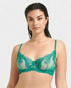 Flash Sale 🧨 Bluebella - US Rafaela Bra Columbia Green 🥰 -Deals collections Store unnamed file 292