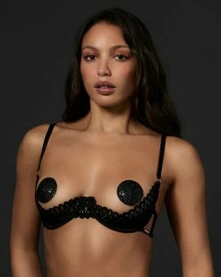 Best Sale 🤩 Bluebella - US Tallulah Open Bra Black ✨
