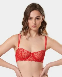 Best Sale ❤️ Bluebella - US Valentina Bra Red 🎁