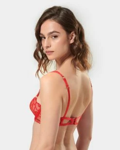 Best Sale ❤️ Bluebella - US Valentina Bra Red 🎁 -Deals collections Store unnamed file 345