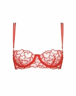 Best Sale ❤️ Bluebella - US Valentina Bra Red 🎁 -Deals collections Store unnamed file 347