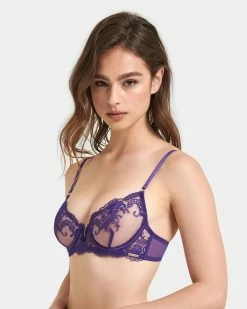 Best Sale 🧨 Bluebella - US Marseille Bra Heliotrope Purple 👍 -Deals collections Store unnamed file 381