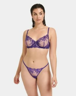 Best Sale 🧨 Bluebella - US Marseille Bra Heliotrope Purple 👍 -Deals collections Store unnamed file 385