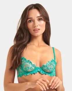 Best Sale ๐งจ Bluebella - US Isadora Bra Columbia Green โ๏ธ