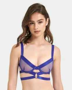 Best reviews of 💯 Bluebella - US Miriam ECO Bra Surf The Web Blue 🎁