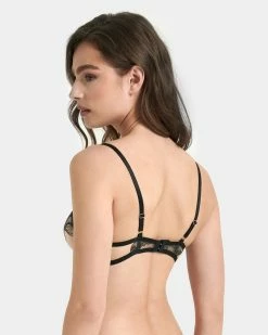Brand new ✨ Bluebella - US Adeline Bra Sheer/Black 👏 -Deals collections Store unnamed file 585