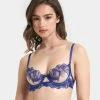 Cheap 💯 Bluebella - US Adeline Bra Sheer/Surf The Web Blue 🔔