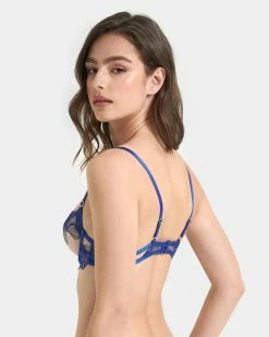 Cheap 💯 Bluebella - US Adeline Bra Sheer/Surf The Web Blue 🔔 -Deals collections Store unnamed file 737
