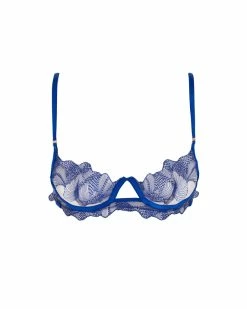 Cheap 💯 Bluebella - US Adeline Bra Sheer/Surf The Web Blue 🔔 -Deals collections Store unnamed file 739