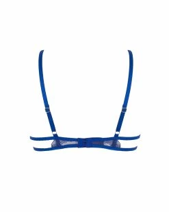 Cheap 💯 Bluebella - US Adeline Bra Sheer/Surf The Web Blue 🔔 -Deals collections Store unnamed file 740