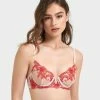 Deals ✔️ Bluebella - US Marseille Bra Red/Pale PInk 💯