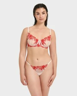 Deals ✔️ Bluebella - US Marseille Bra Red/Pale PInk 💯 -Deals collections Store unnamed file 754